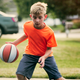 Illustration for article titled ‘And The Crowd Heads For The Exit!’ Yells Child Dribbling Out Clock In Imaginary 19-Point NBA Finals Victory